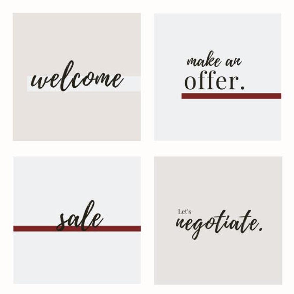 Reasonable offers are always welcome!!